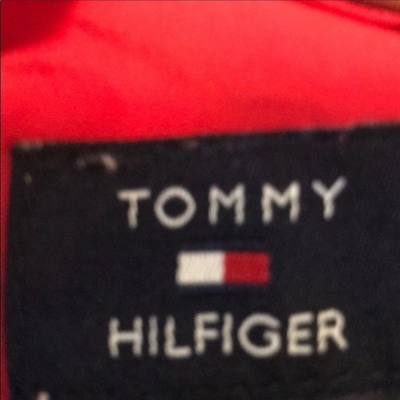 Y2K 06 Tommy Hilfiger Board shorts Swim Trunks Color block blue White size M - Picture 8 of 17